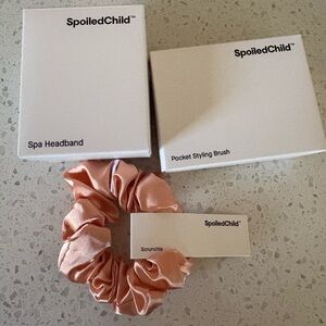 SpoiledChild Pink Scrunchie